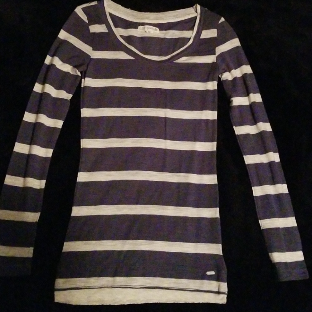 Striped long sleeve Aeropostale shirt